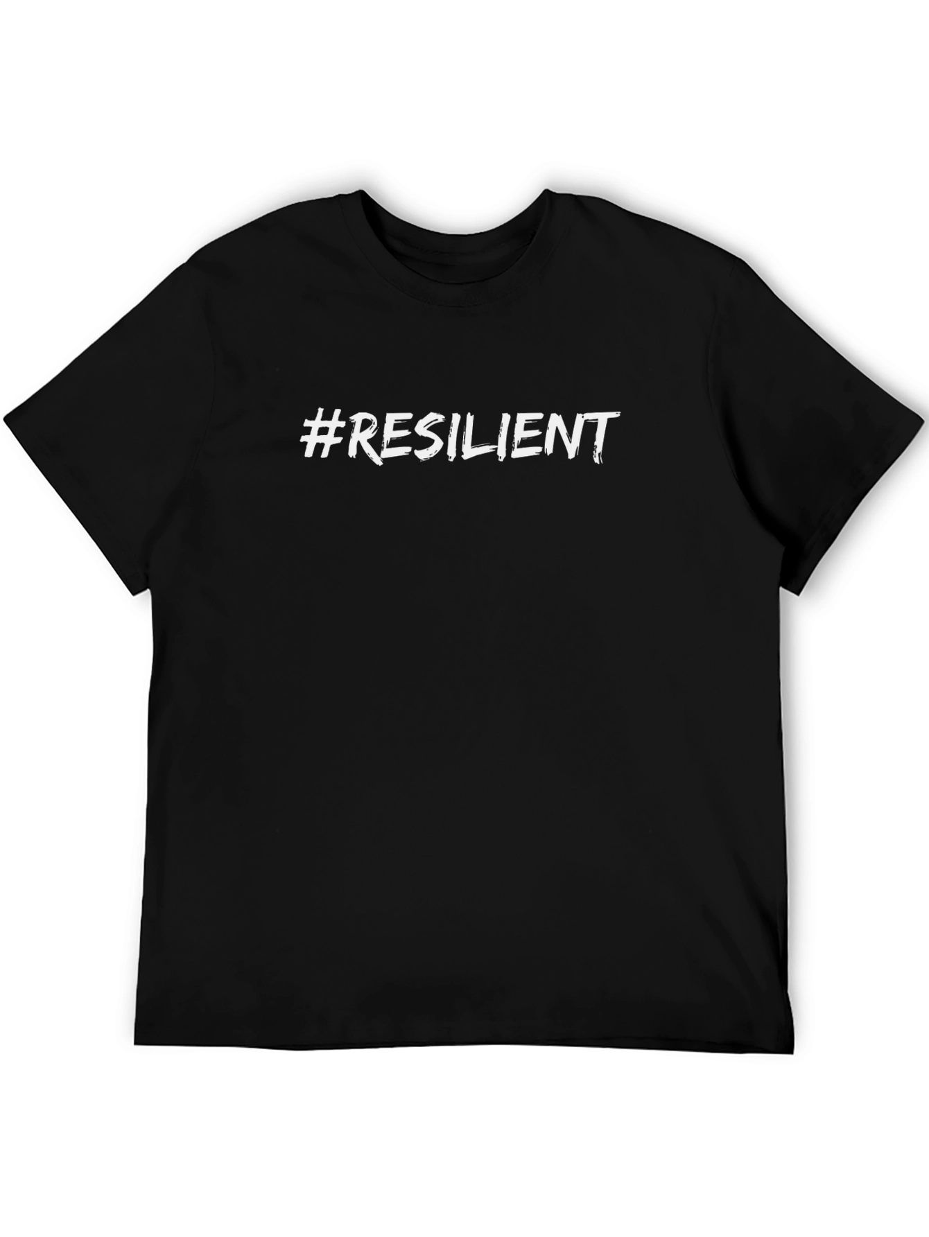 Resilient Graphic Tee - Black Short Sleeve T-Shirt