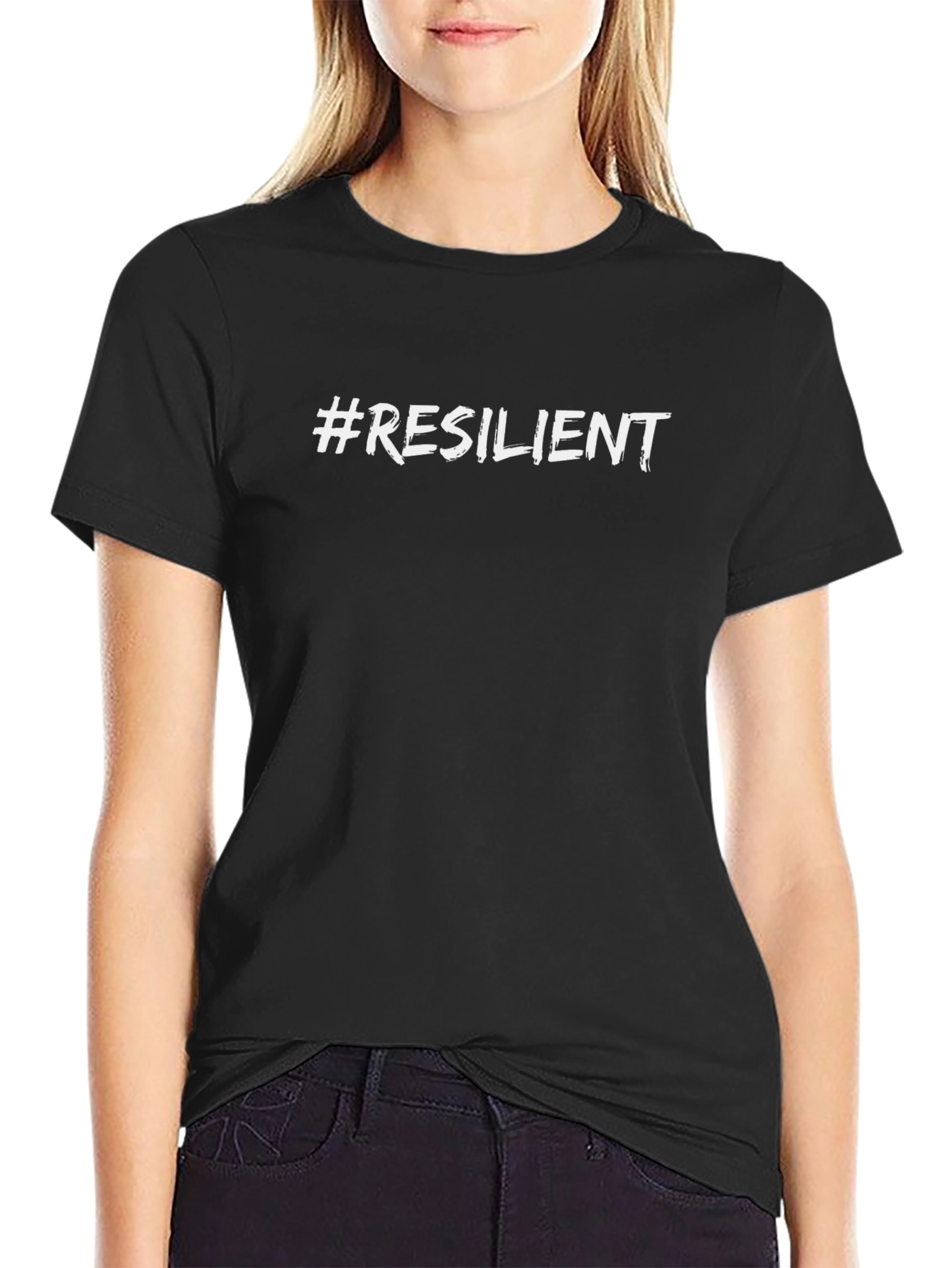 Resilient Graphic Tee - Black Short Sleeve T-Shirt