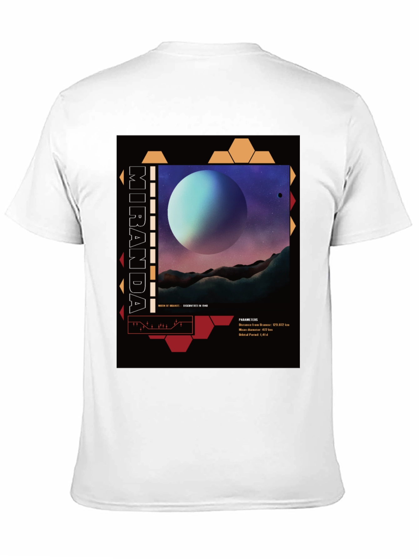 Miranda Graphic T-Shirt - Sci-Fi Inspired Design