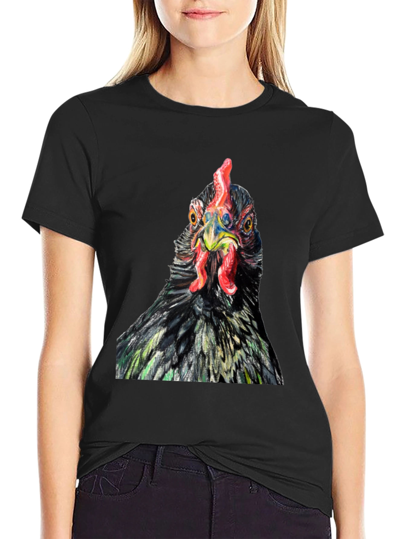Chicken T-Shirt - Quirky Farm Animal Tee