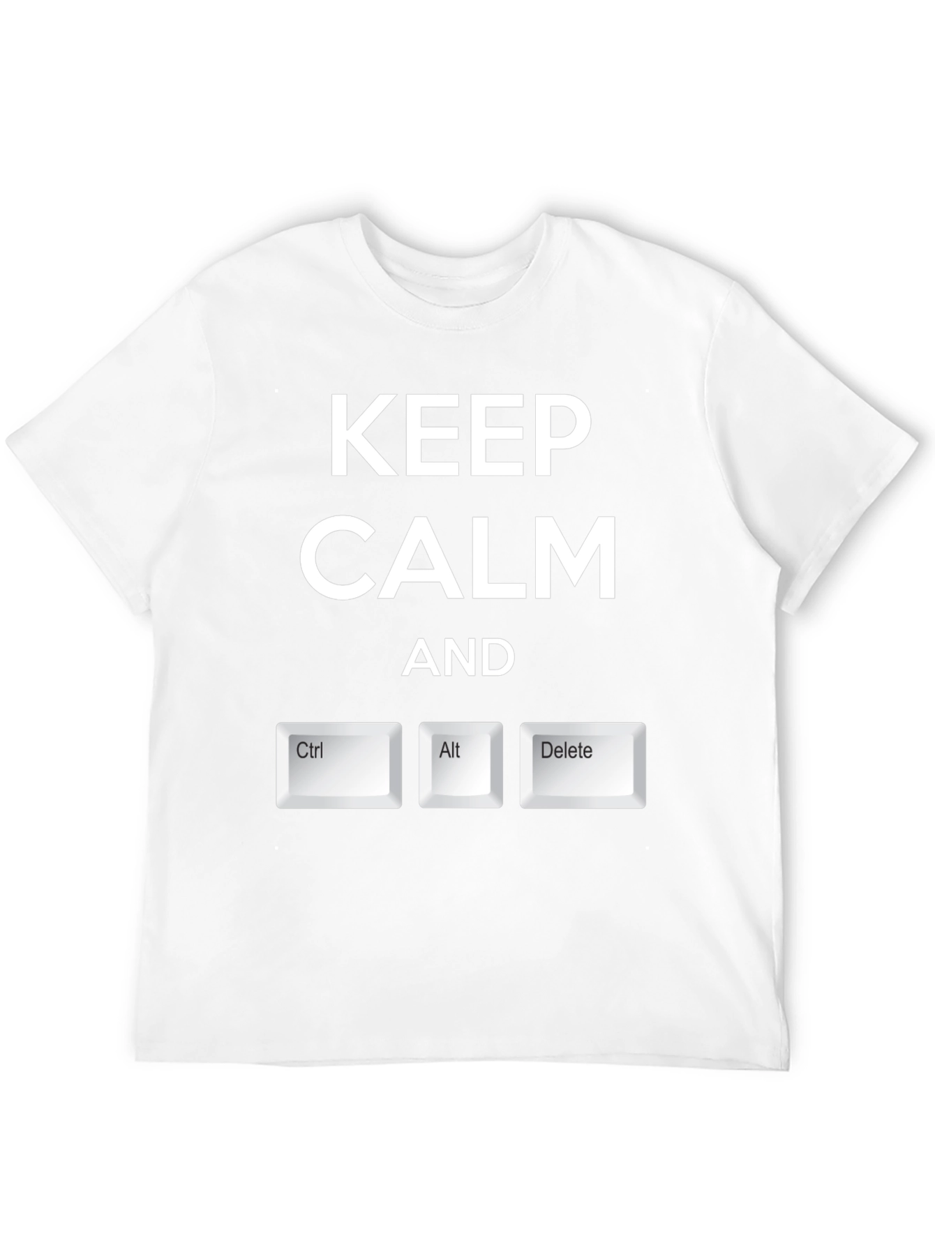 Keep Calm Ctrl Alt Delete T-Shirt
