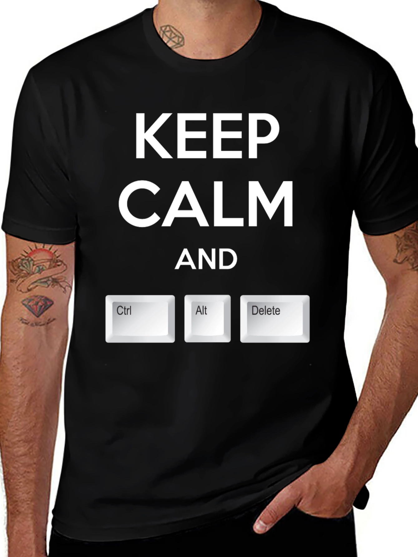 Keep Calm Ctrl Alt Delete T-Shirt