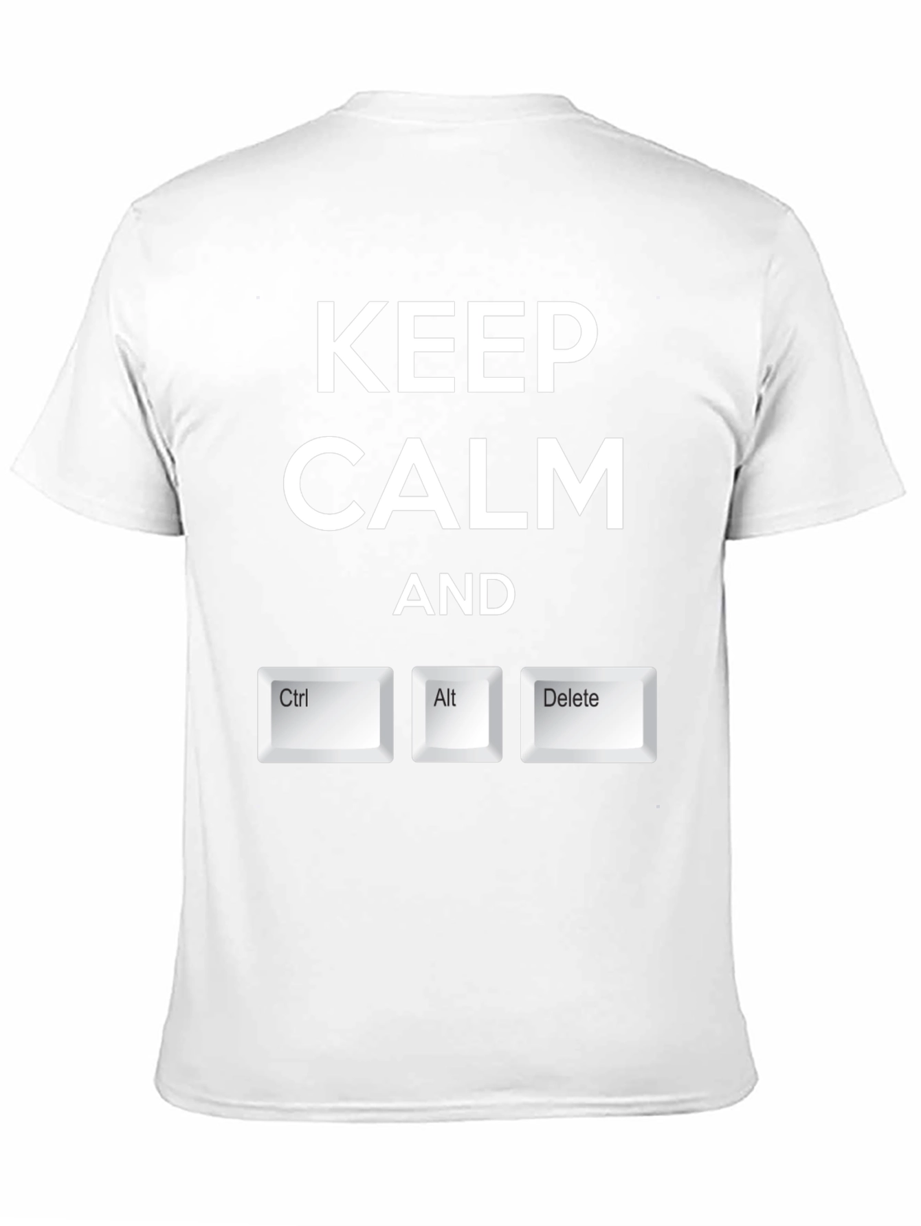 Keep Calm Ctrl Alt Delete T-Shirt