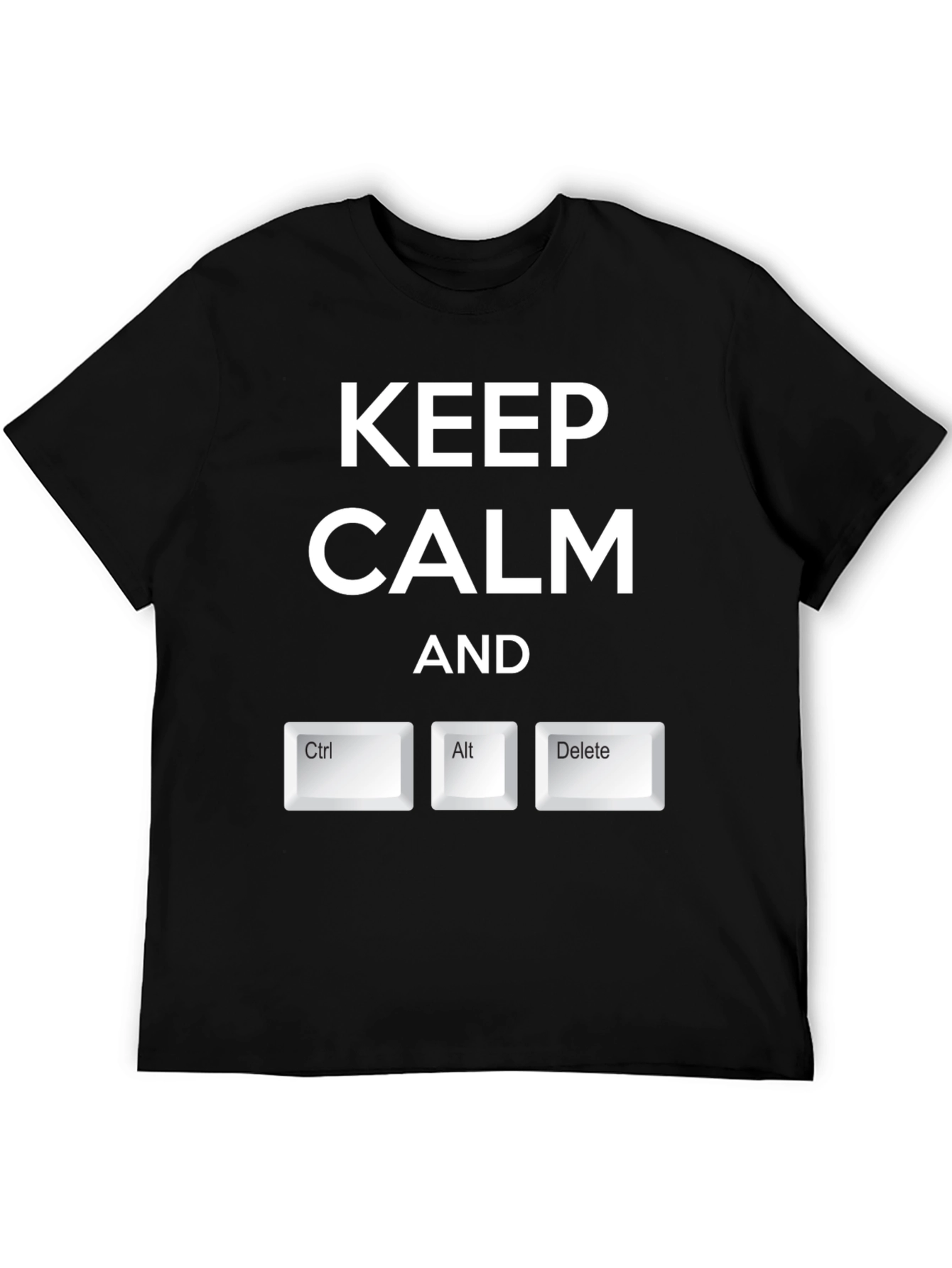 Keep Calm Ctrl Alt Delete T-Shirt