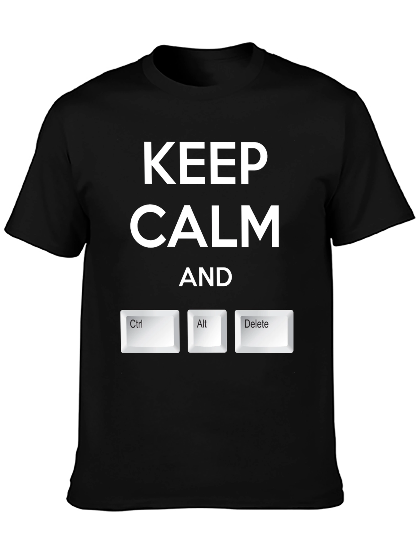 Keep Calm Ctrl Alt Delete T-Shirt