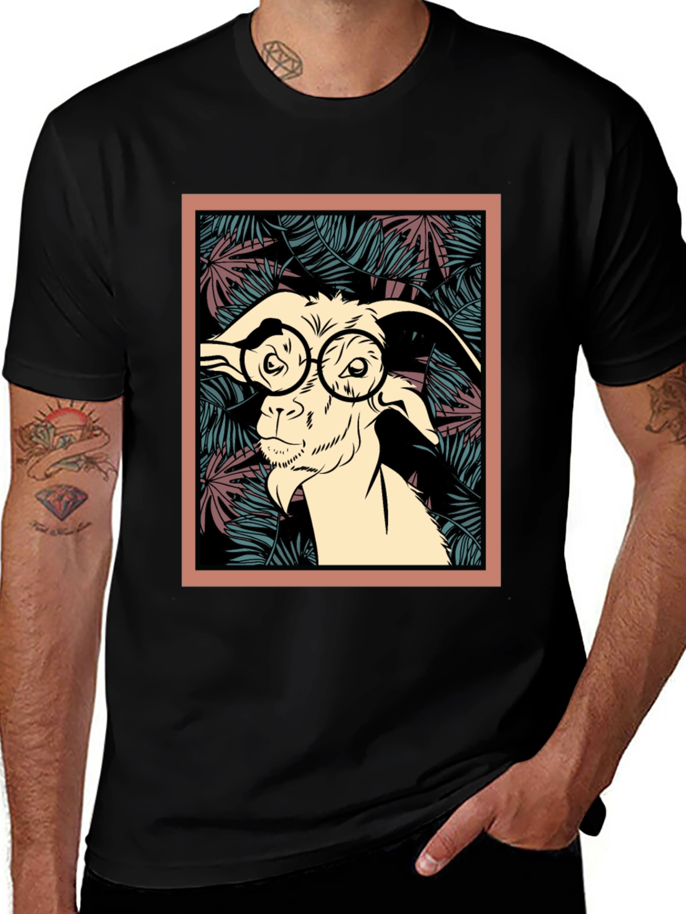 Cool Llama Graphic T-Shirt - Quirky Animal Tee
