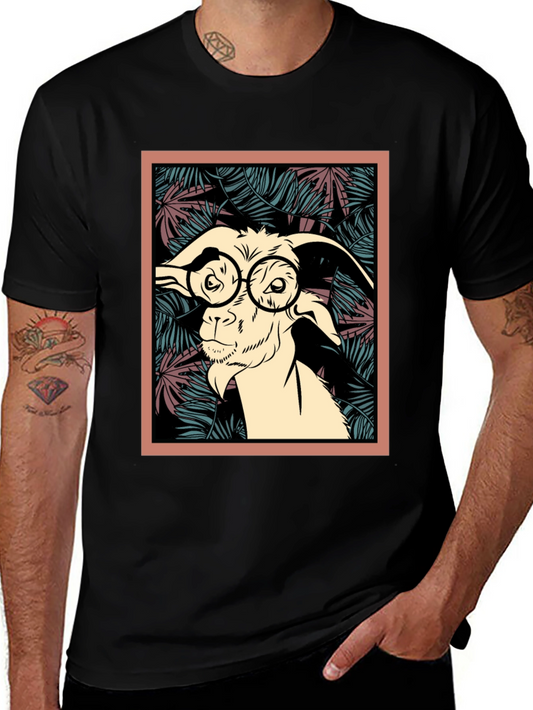 Cool Llama Graphic T-Shirt - Quirky Animal Tee
