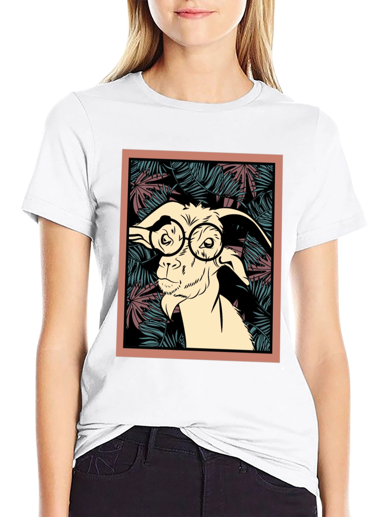 Cool Llama Graphic T-Shirt - Quirky Animal Tee