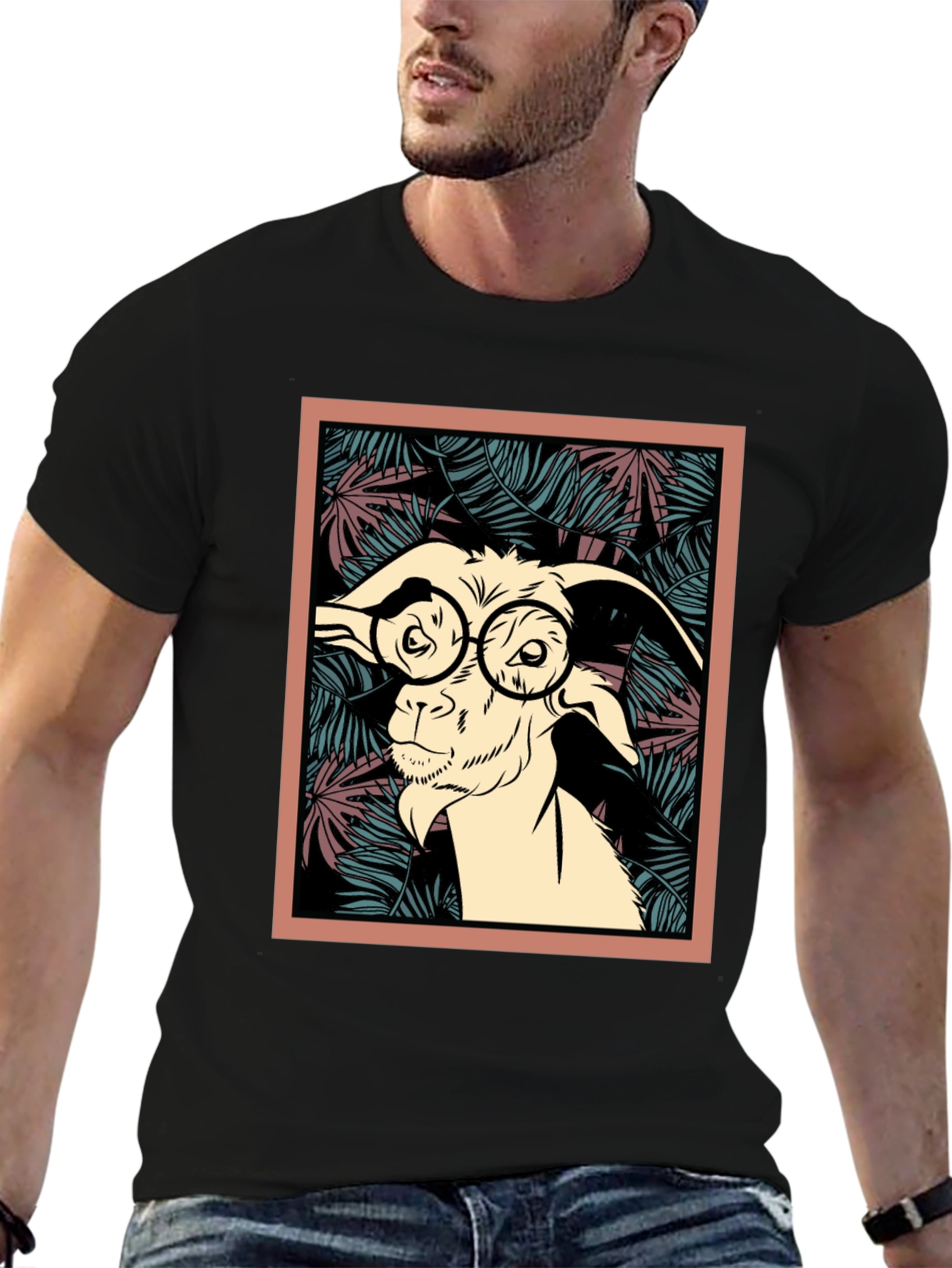Cool Llama Graphic T-Shirt - Quirky Animal Tee