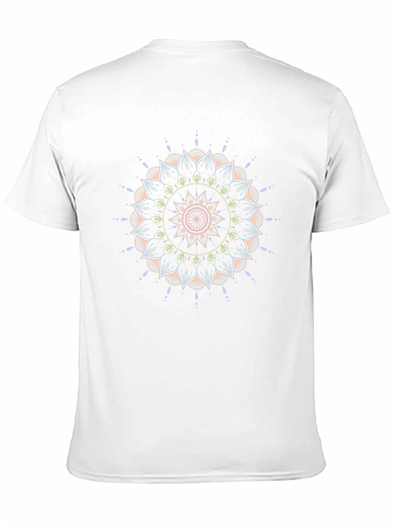 Mandala Graphic Black T-Shirt - Artistic Comfort