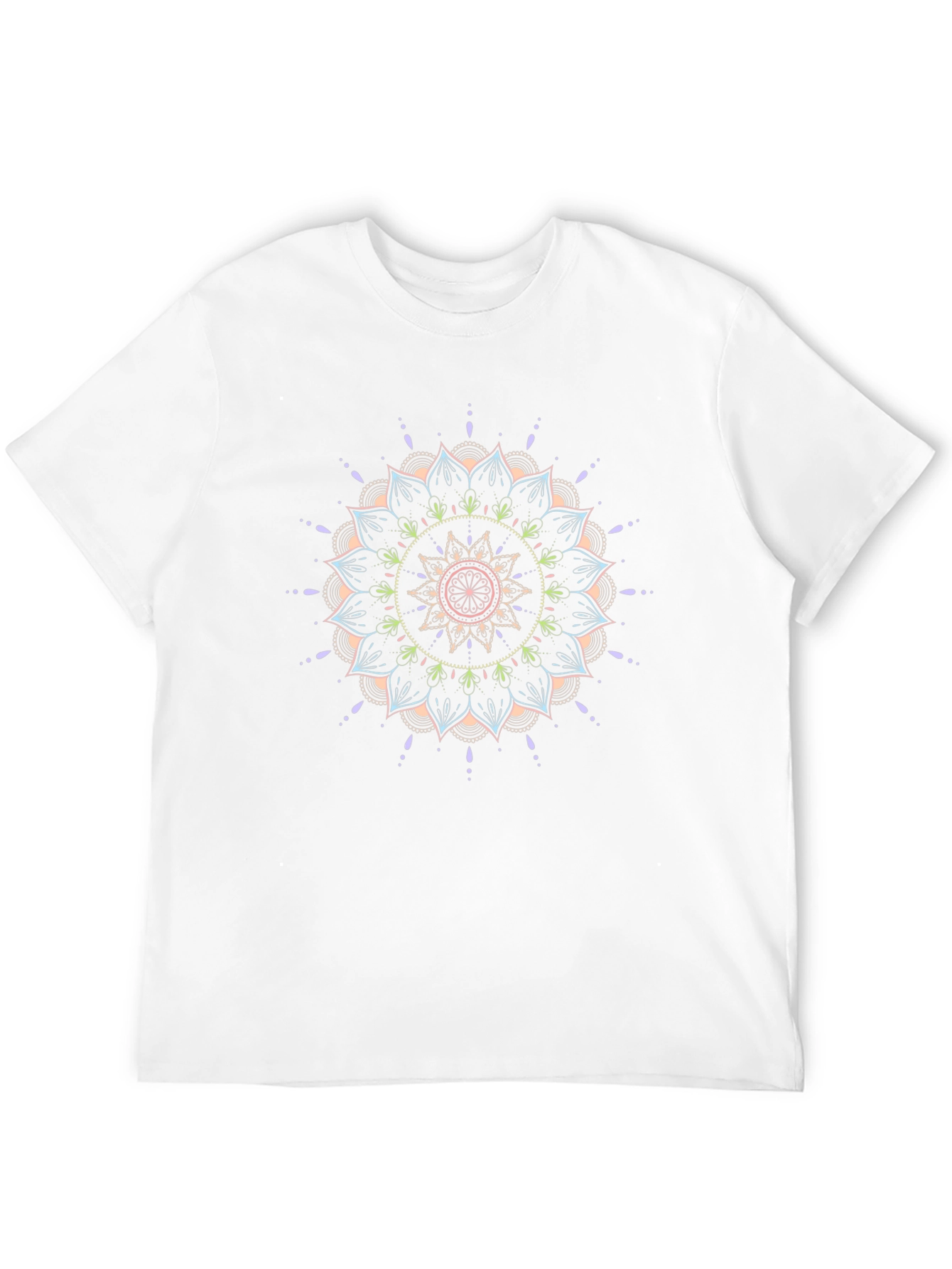 Mandala Graphic Black T-Shirt - Artistic Comfort