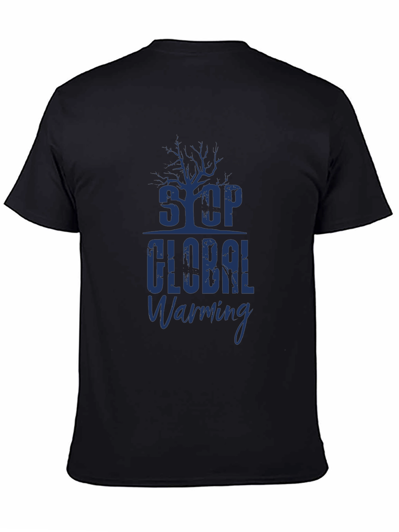 Stop Global Warming Graphic Tee - Eco-Friendly Shirt