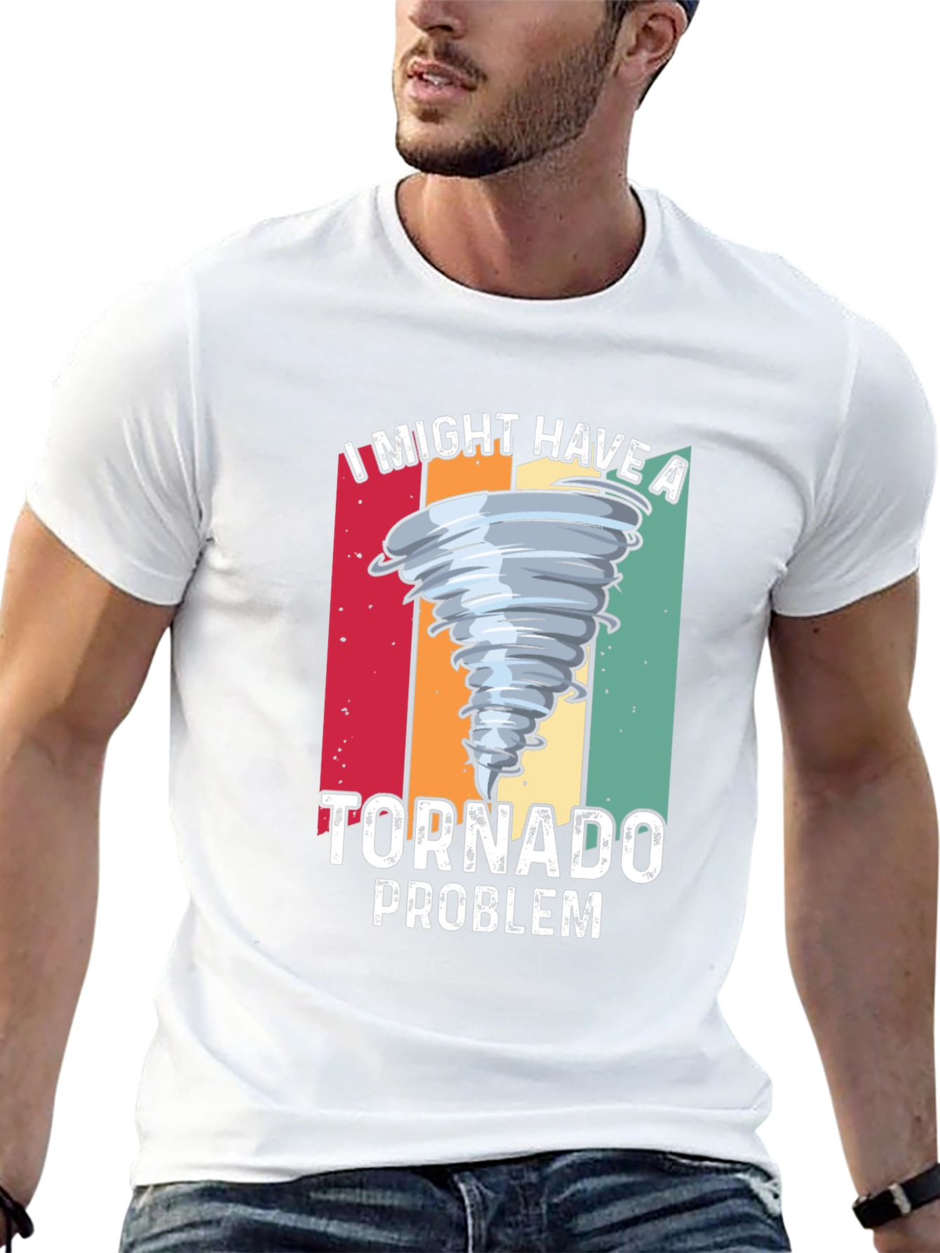 I Might Have a Tornado Problem Graphic T-Shirt