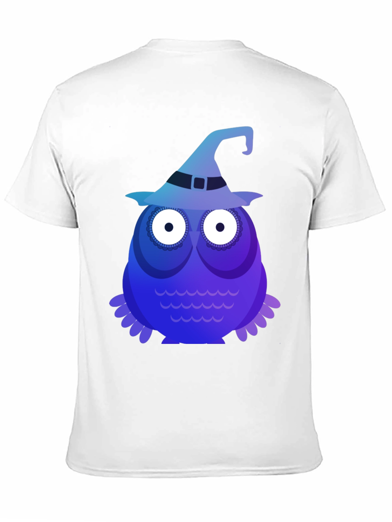 Witch Owl Graphic Tee - Spooky Cute Halloween T-Shirt