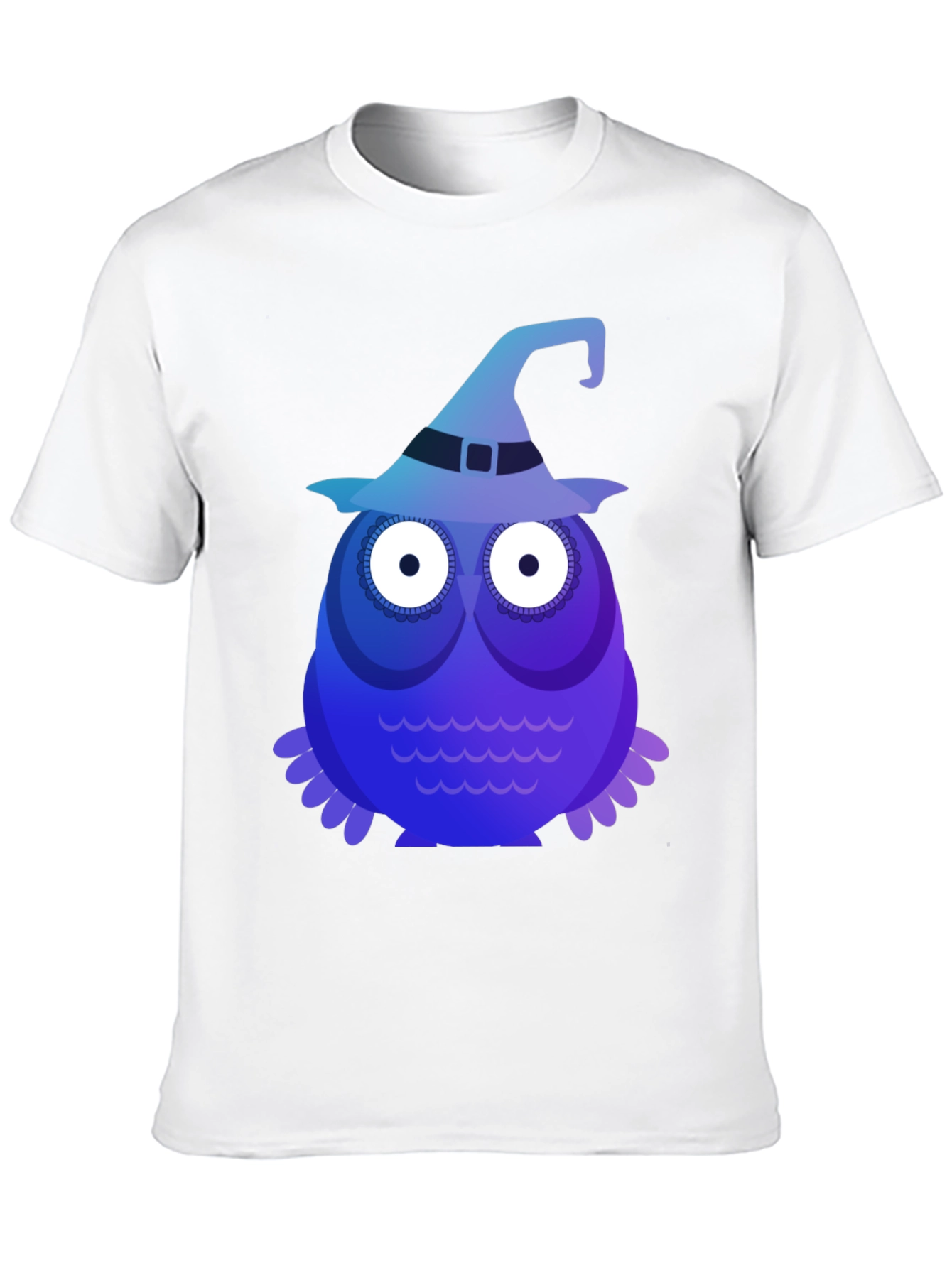 Witch Owl Graphic Tee - Spooky Cute Halloween T-Shirt