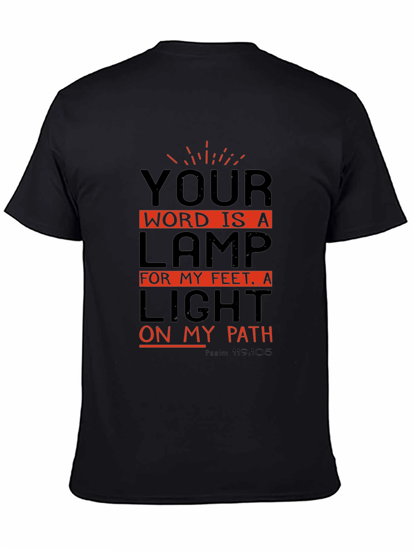 Faith-Inspired T-Shirt: Your Word is a Lamp