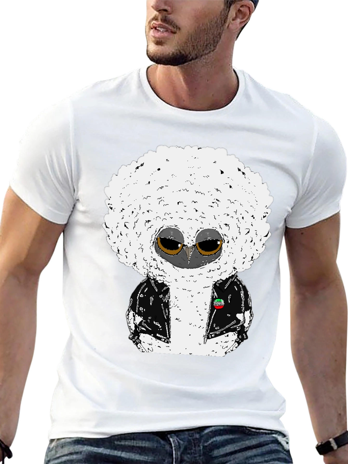 Cool Owl Graphic T-Shirt - Unique Design