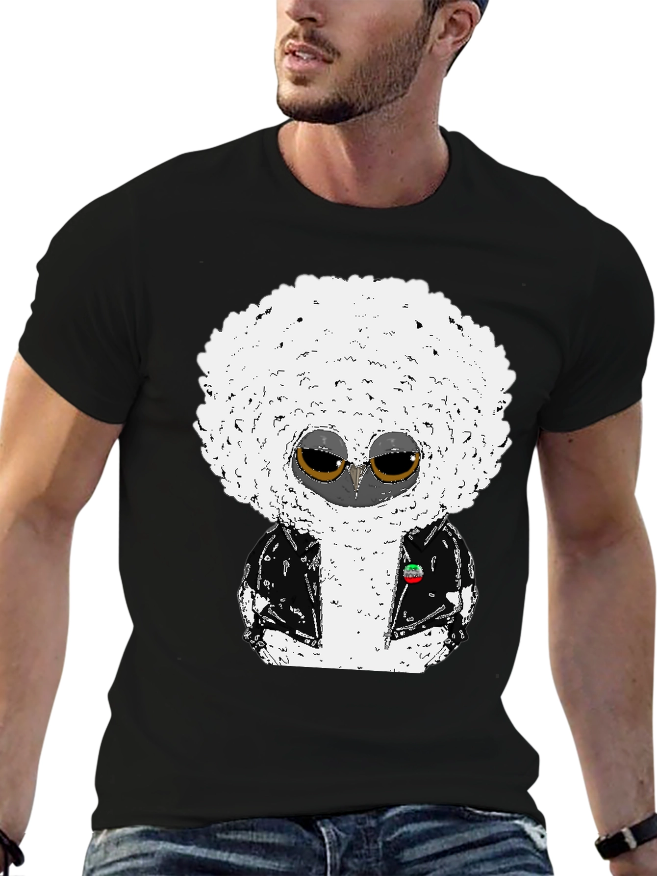 Cool Owl Graphic T-Shirt - Unique Design