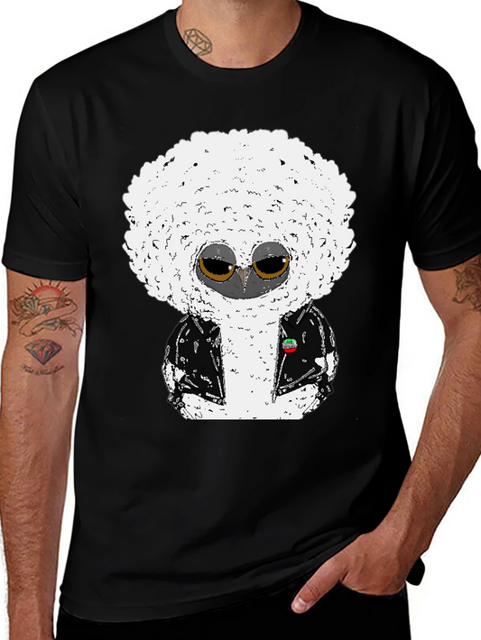 Cool Owl Graphic T-Shirt - Unique Design
