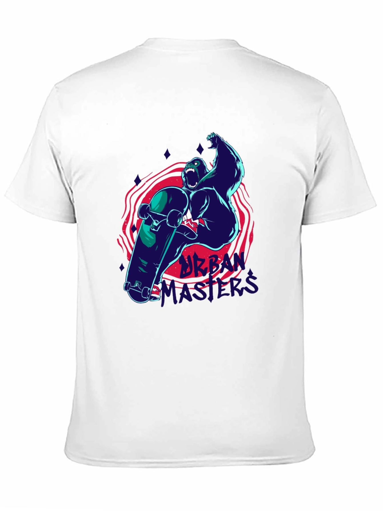 Urban Masters Gorilla Skateboard T-Shirt