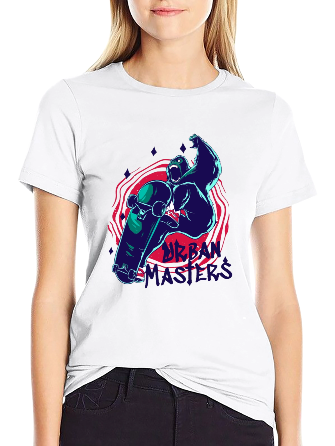 Urban Masters Gorilla Skateboard T-Shirt