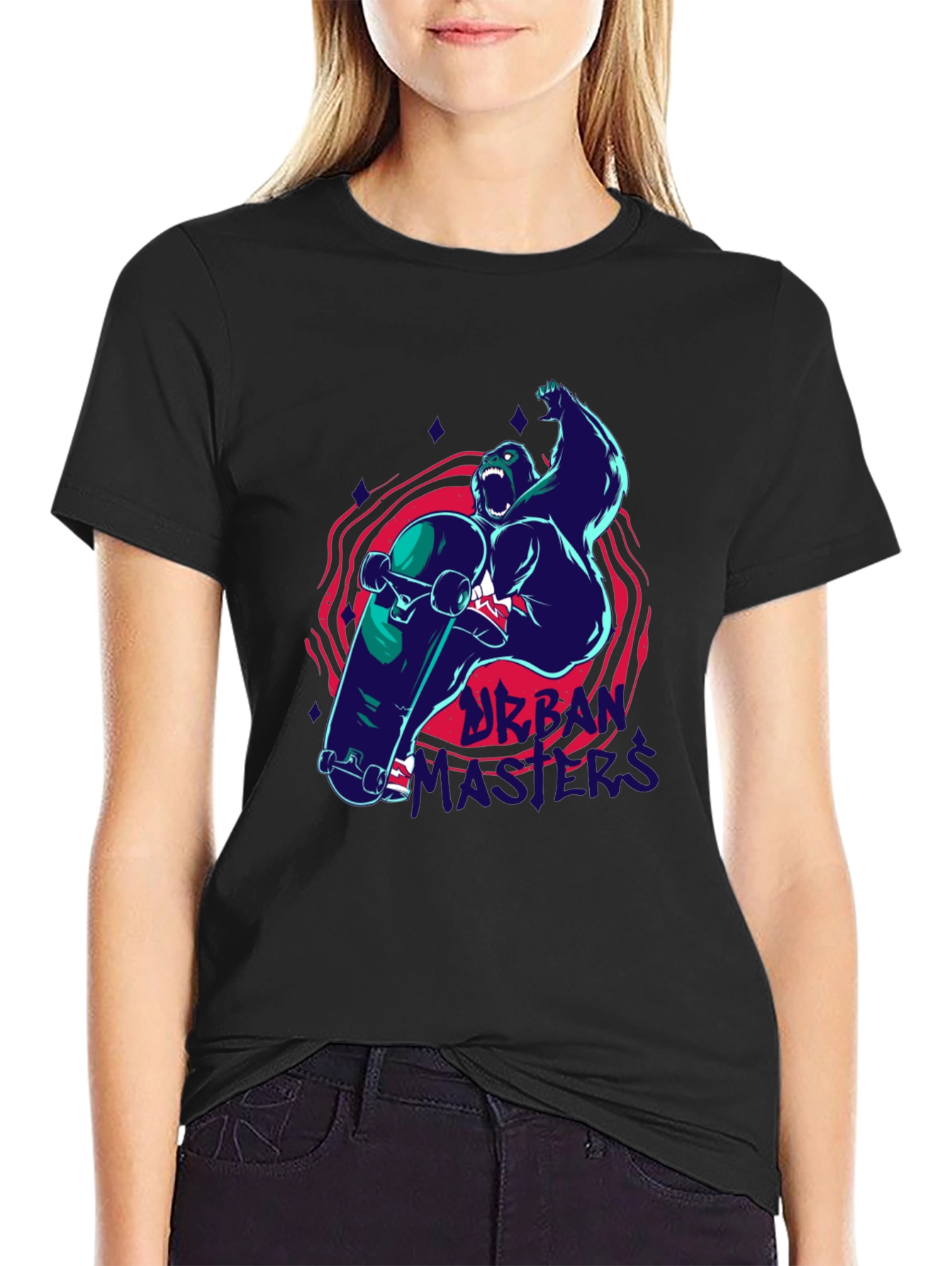 Urban Masters Gorilla Skateboard T-Shirt