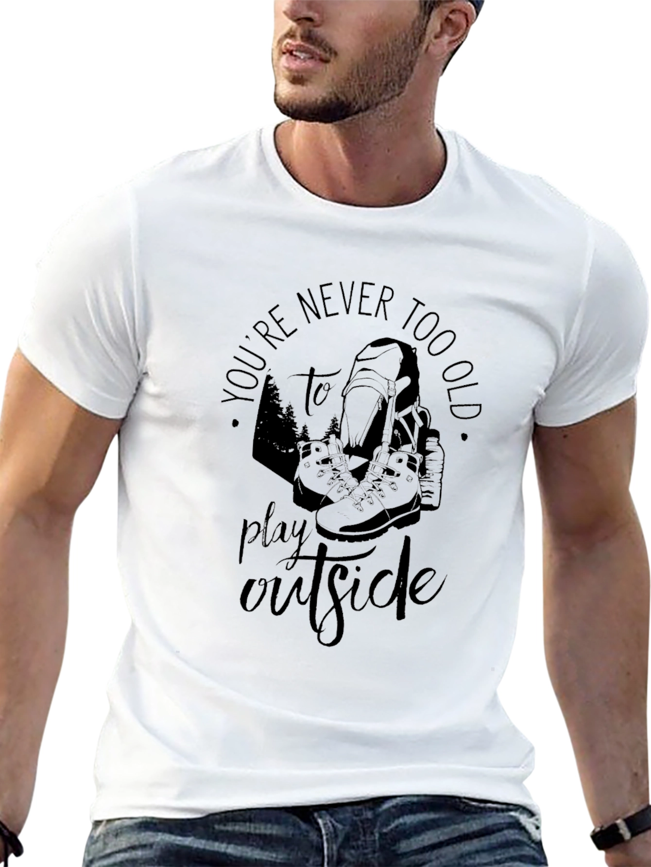 Youre Never Too Old to Play Outside T-Shirt