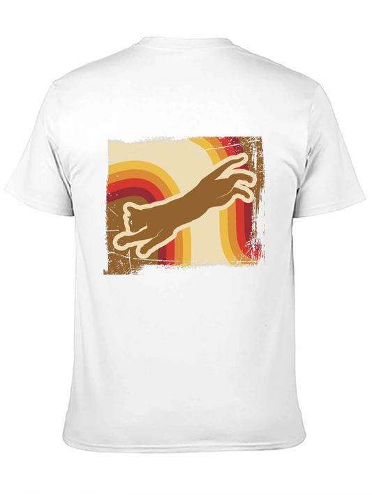 Retro Cat T-Shirt - Vintage Style Tee