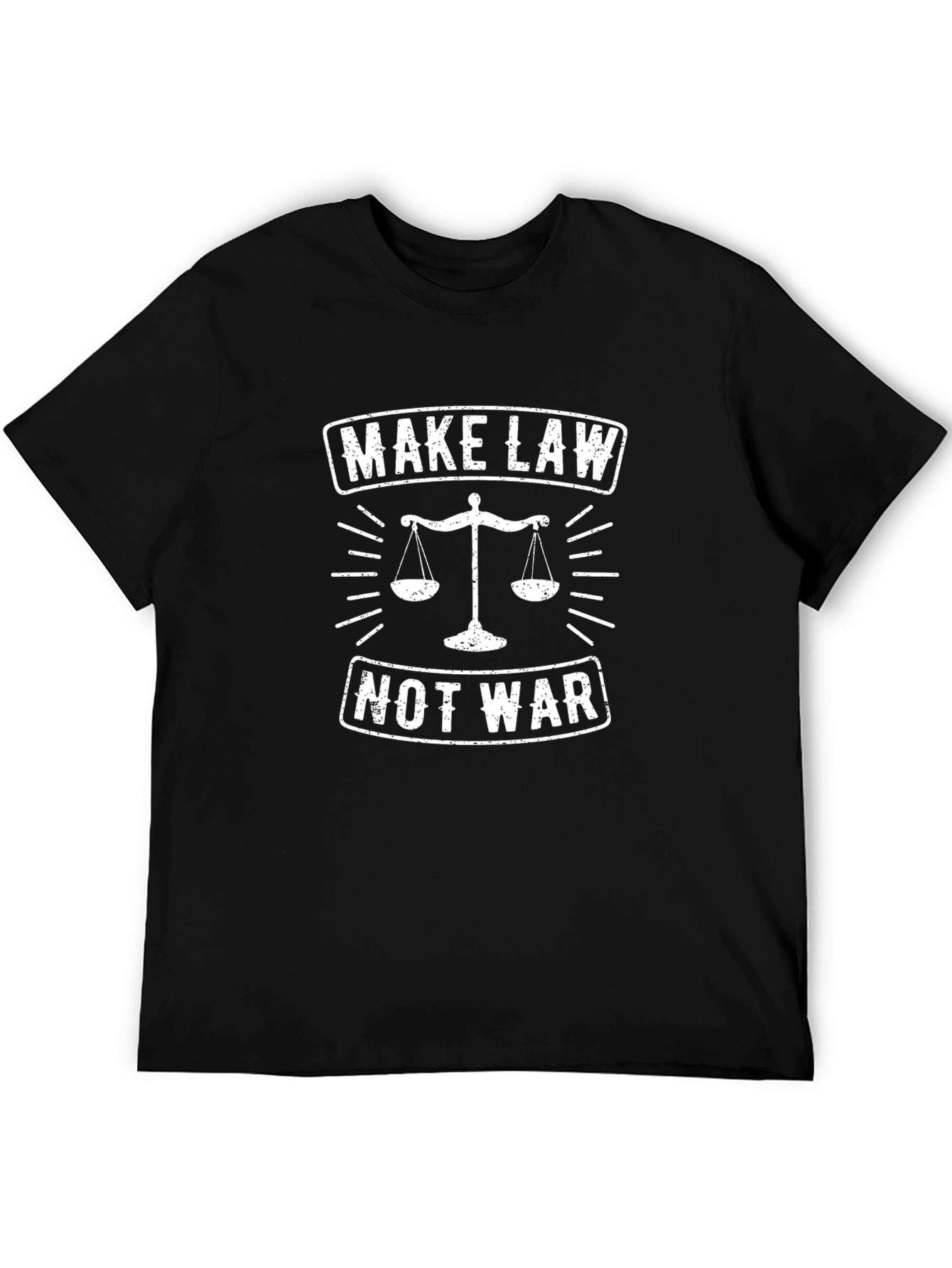 Make Law Not War Graphic T-Shirt