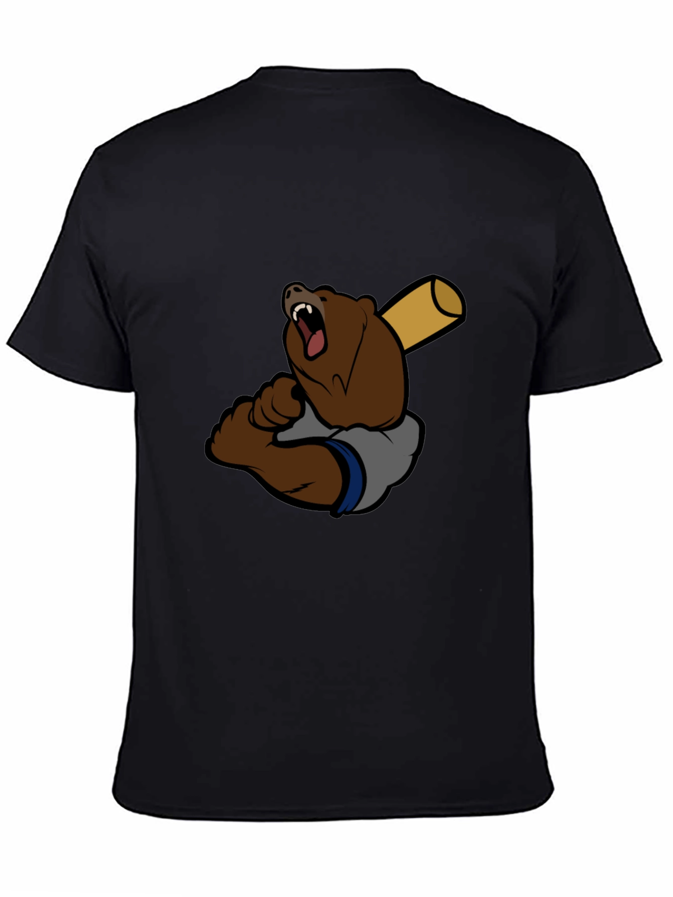 Bear Baseball Graphic Tee