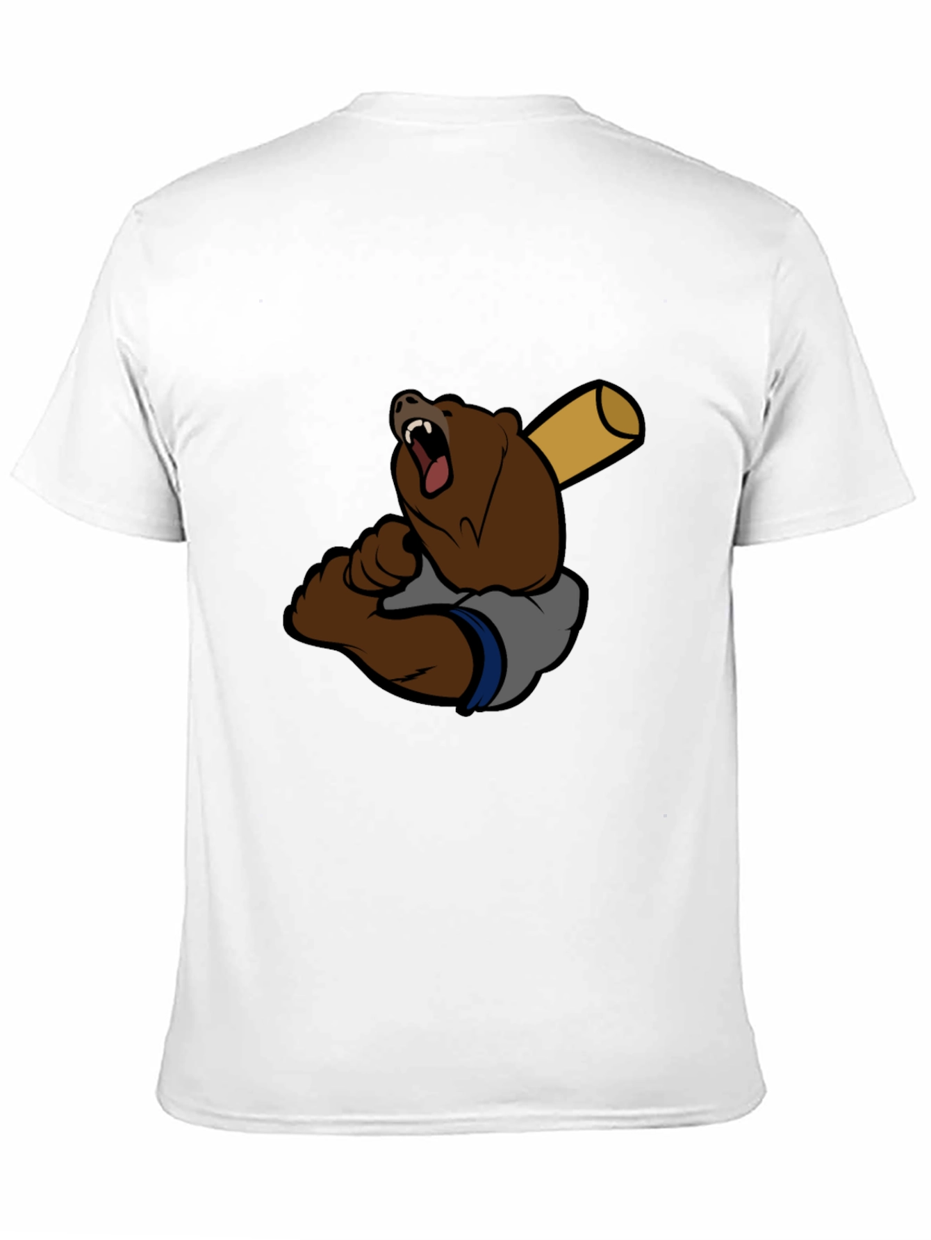 Bear Baseball Graphic Tee