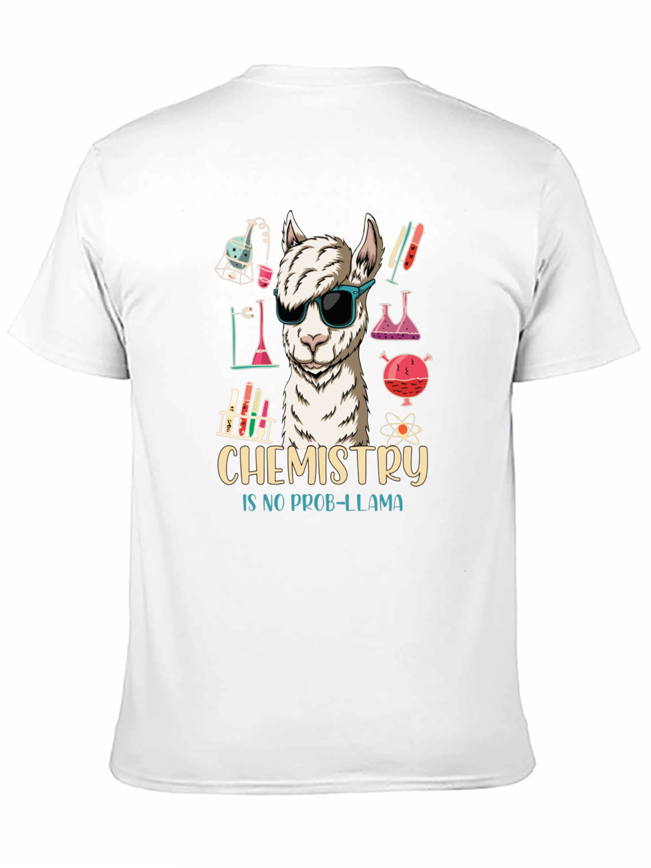 Chemistry No Prob-llama Graphic T-Shirt