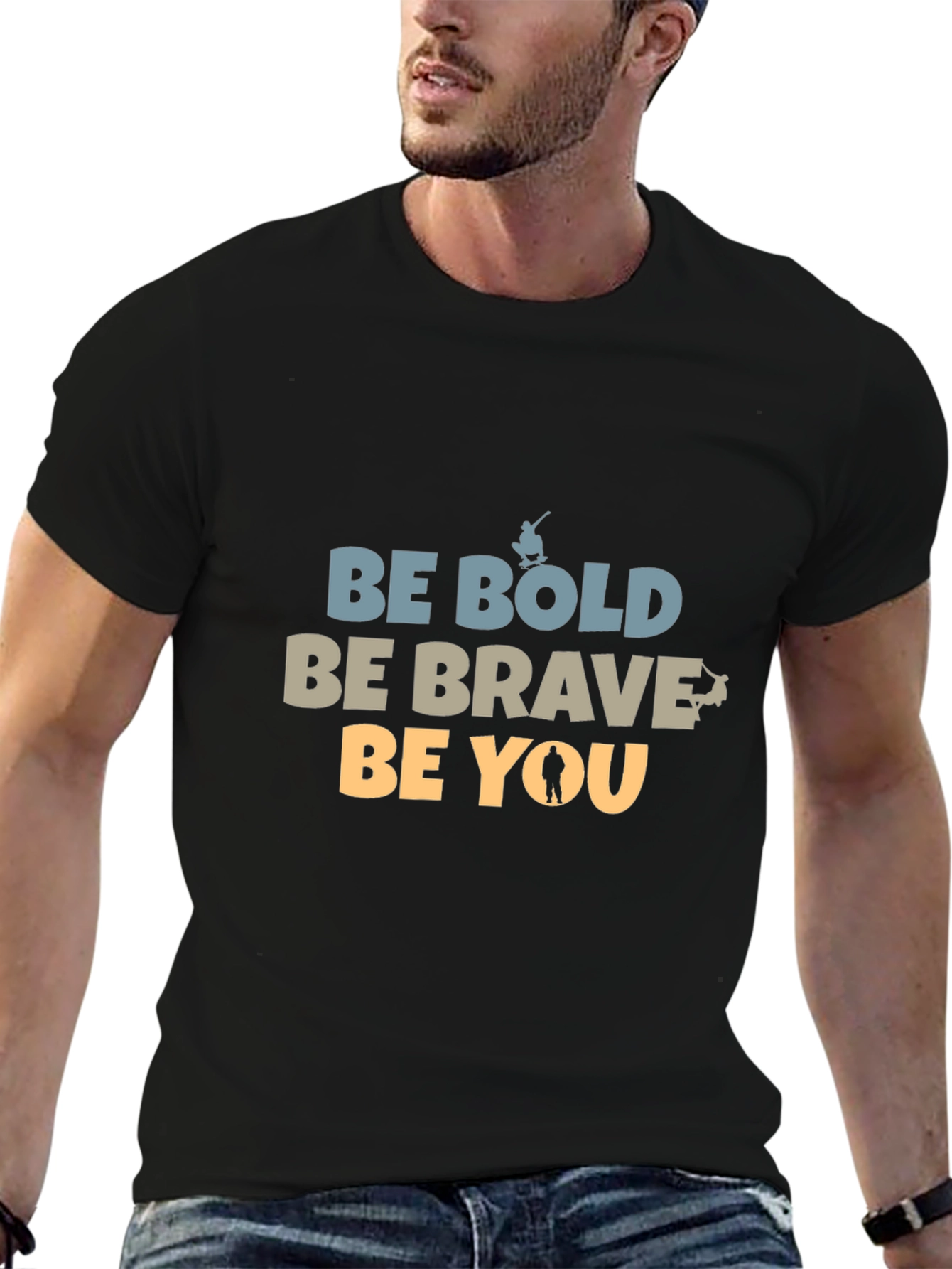 Be Bold Graphic Tee - Motivational T-Shirt