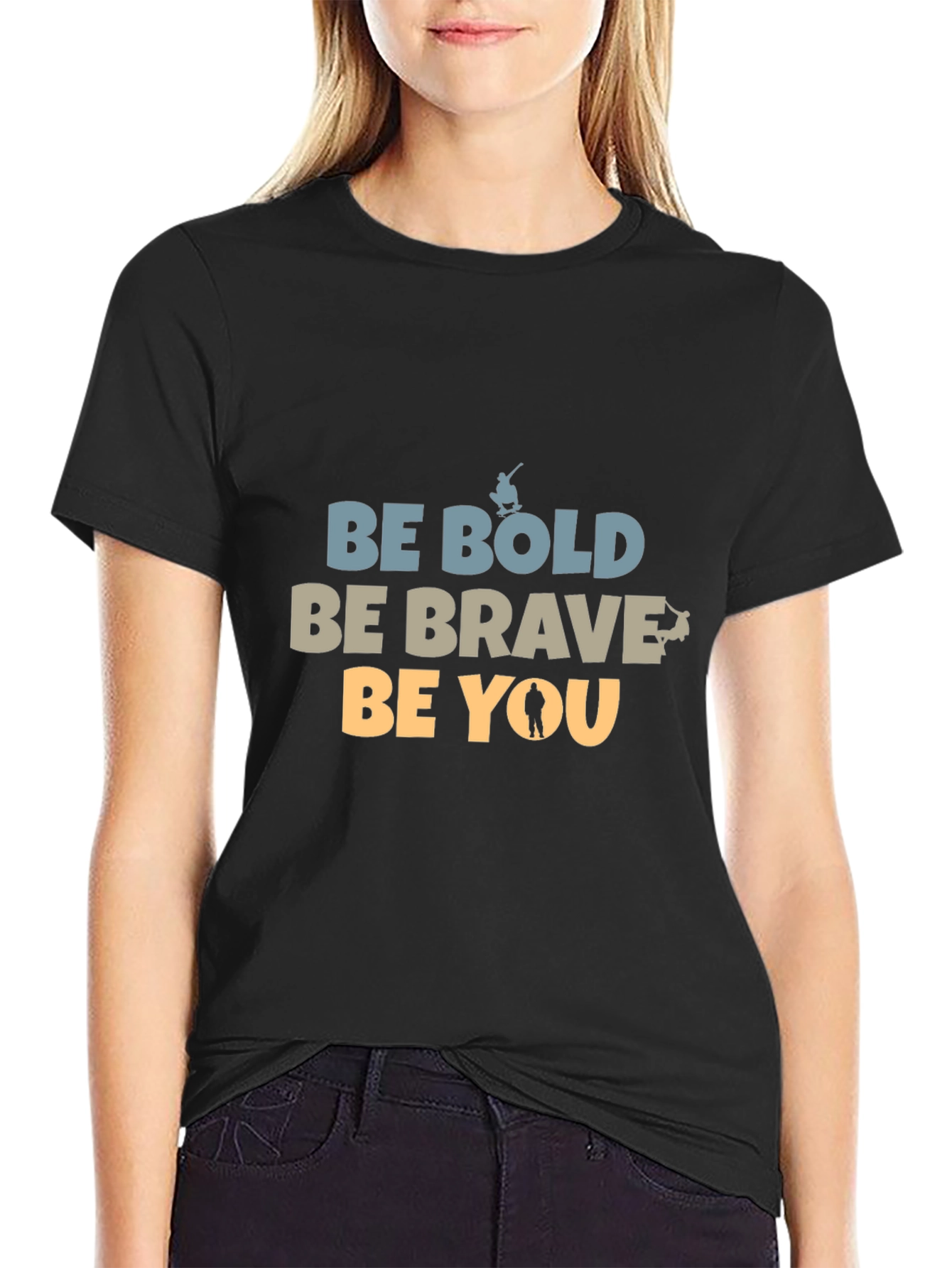 Be Bold Graphic Tee - Motivational T-Shirt