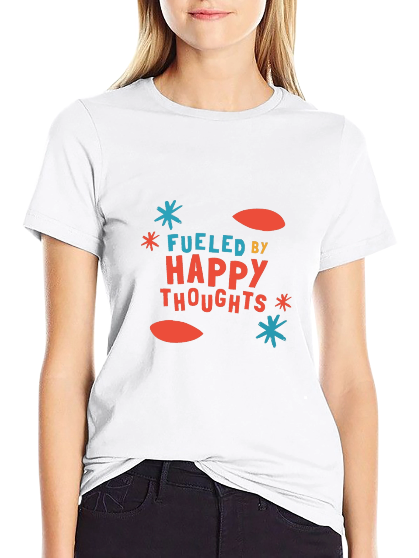 Fueled by Happy Thoughts Graphic Tee