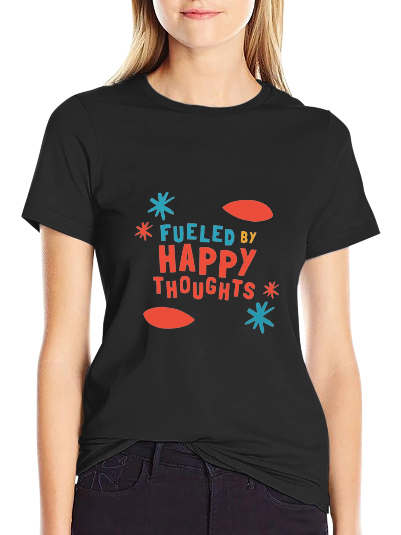 Fueled by Happy Thoughts Graphic Tee