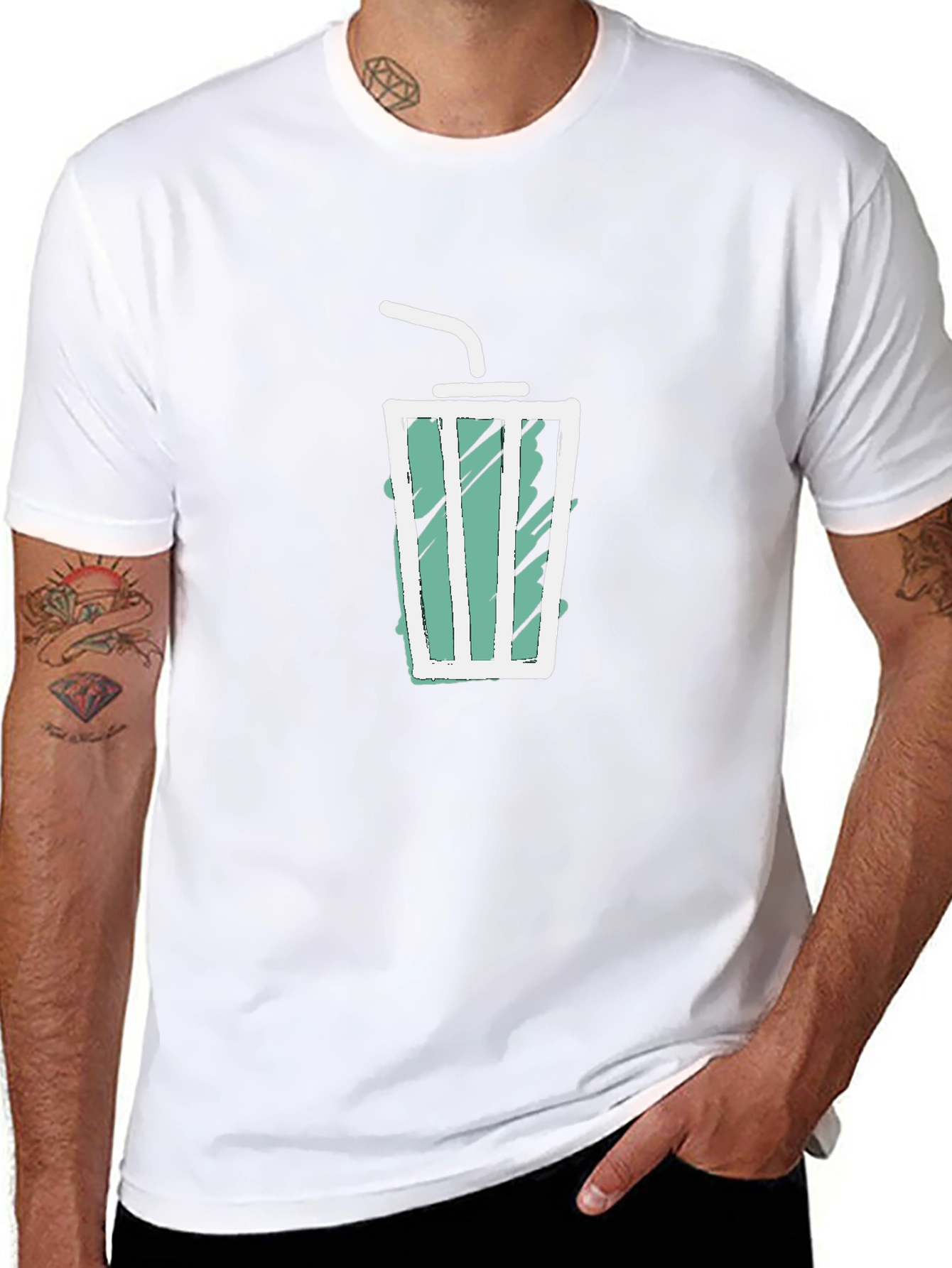 Cool Drink Tee - Refreshing Style