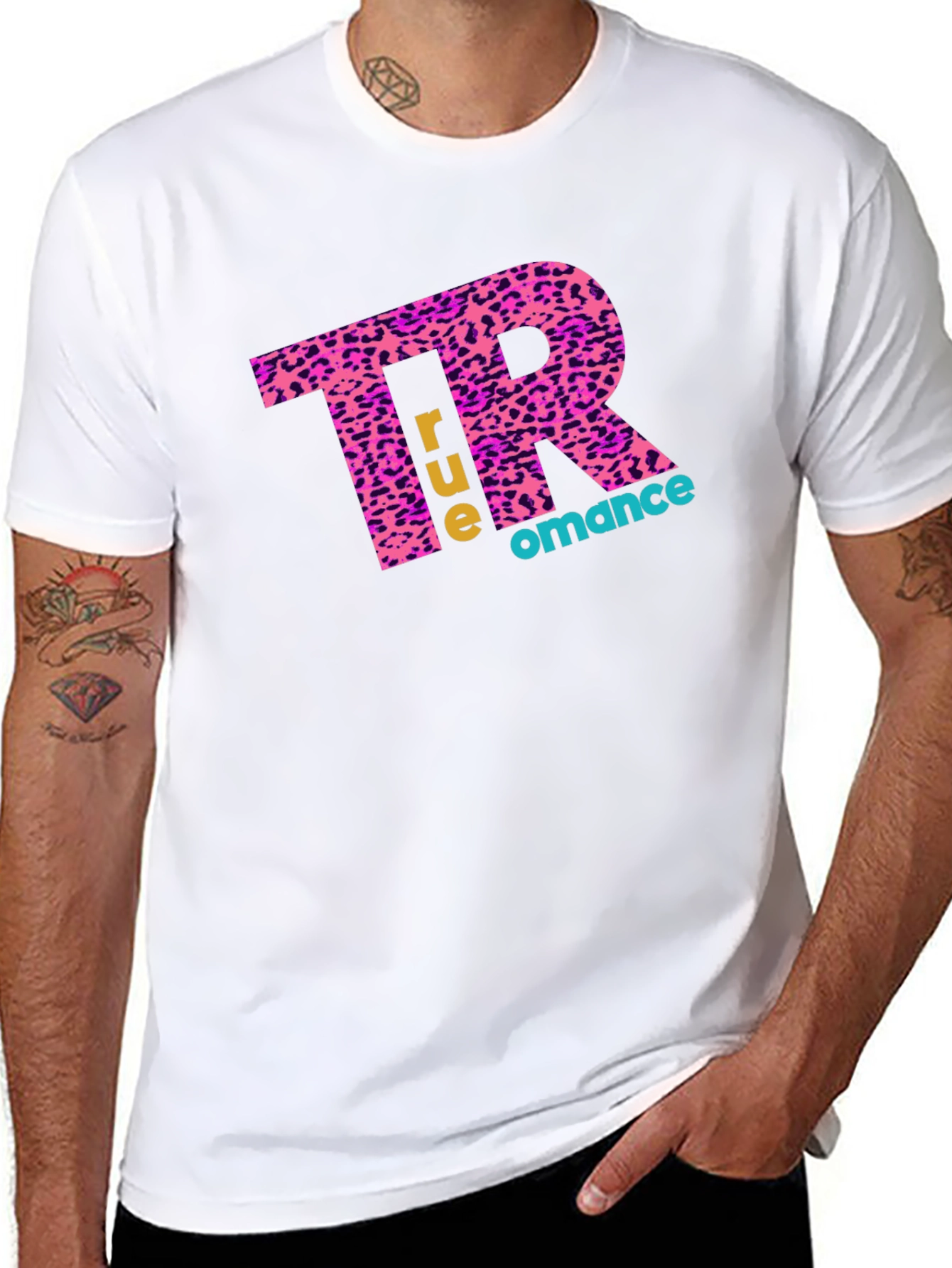 True Romance Graphic Tee - Bold Design