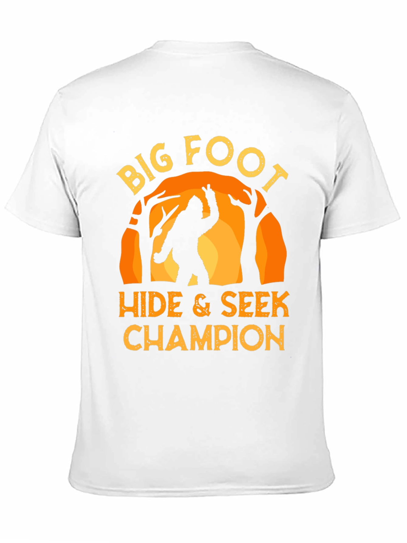 Big Foot Hide & Seek Champion Graphic T-Shirt