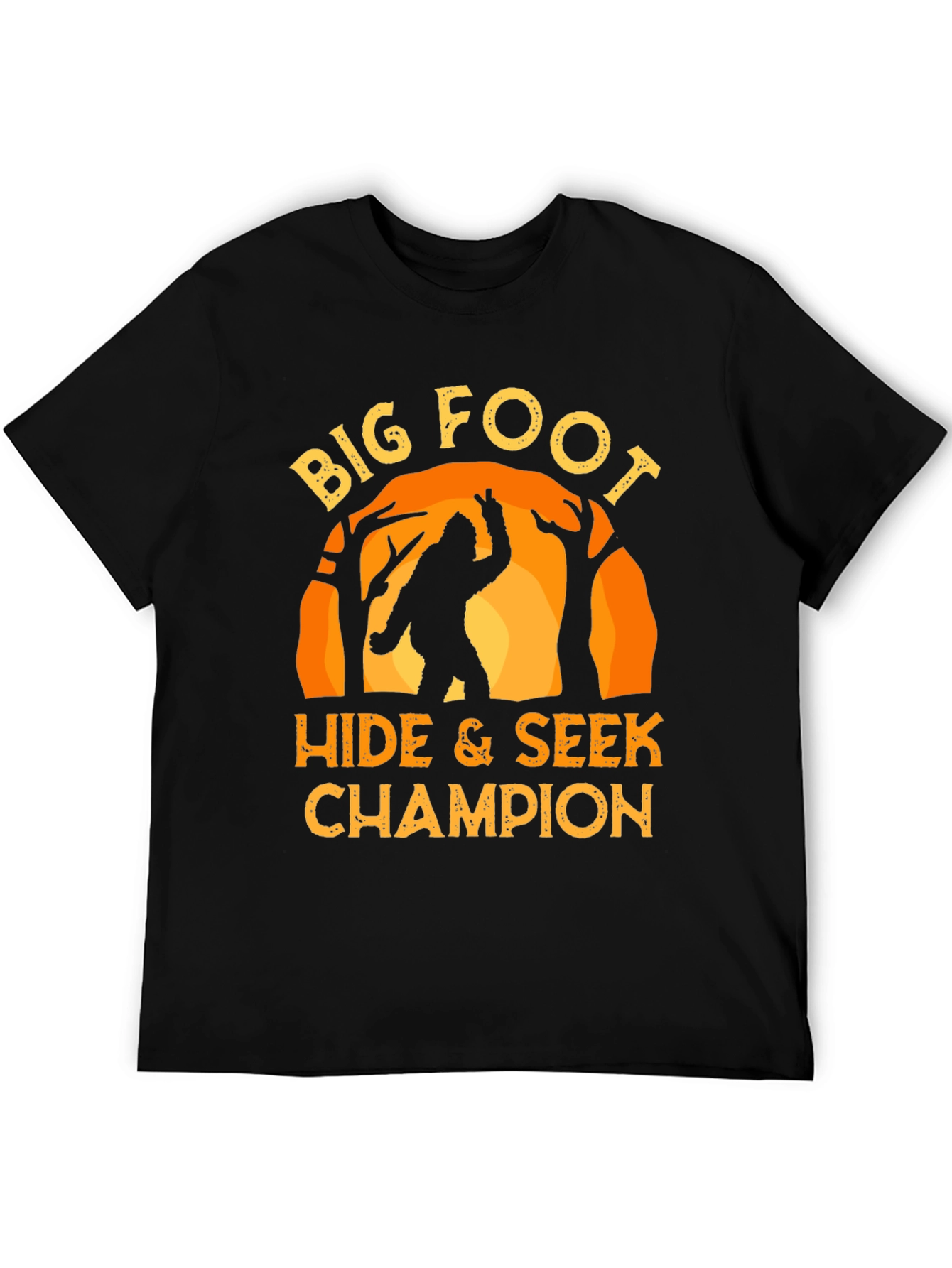 Big Foot Hide & Seek Champion Graphic T-Shirt