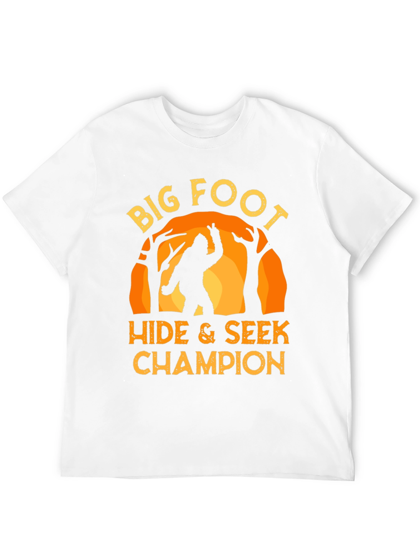 Big Foot Hide & Seek Champion Graphic T-Shirt