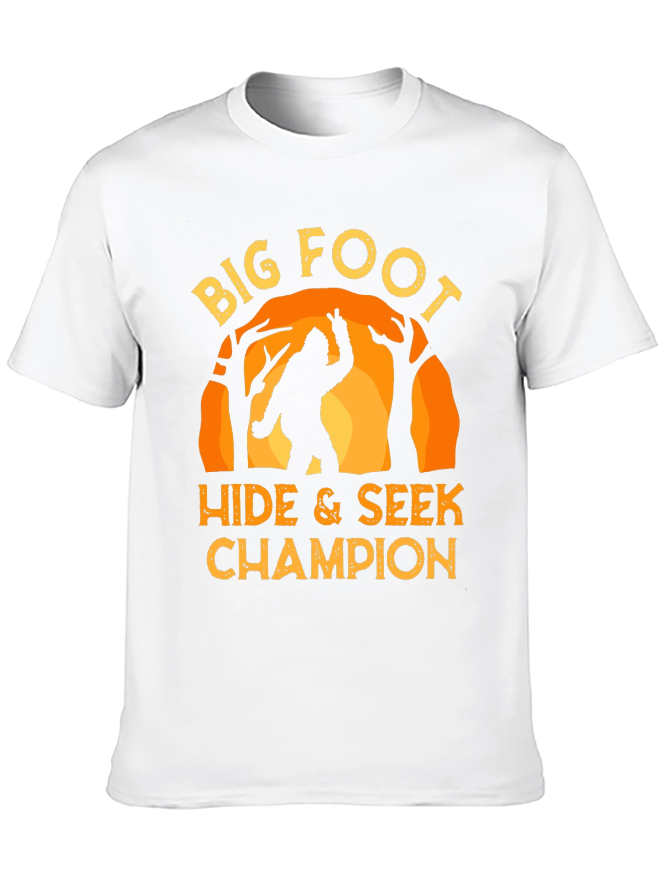 Big Foot Hide & Seek Champion Graphic T-Shirt