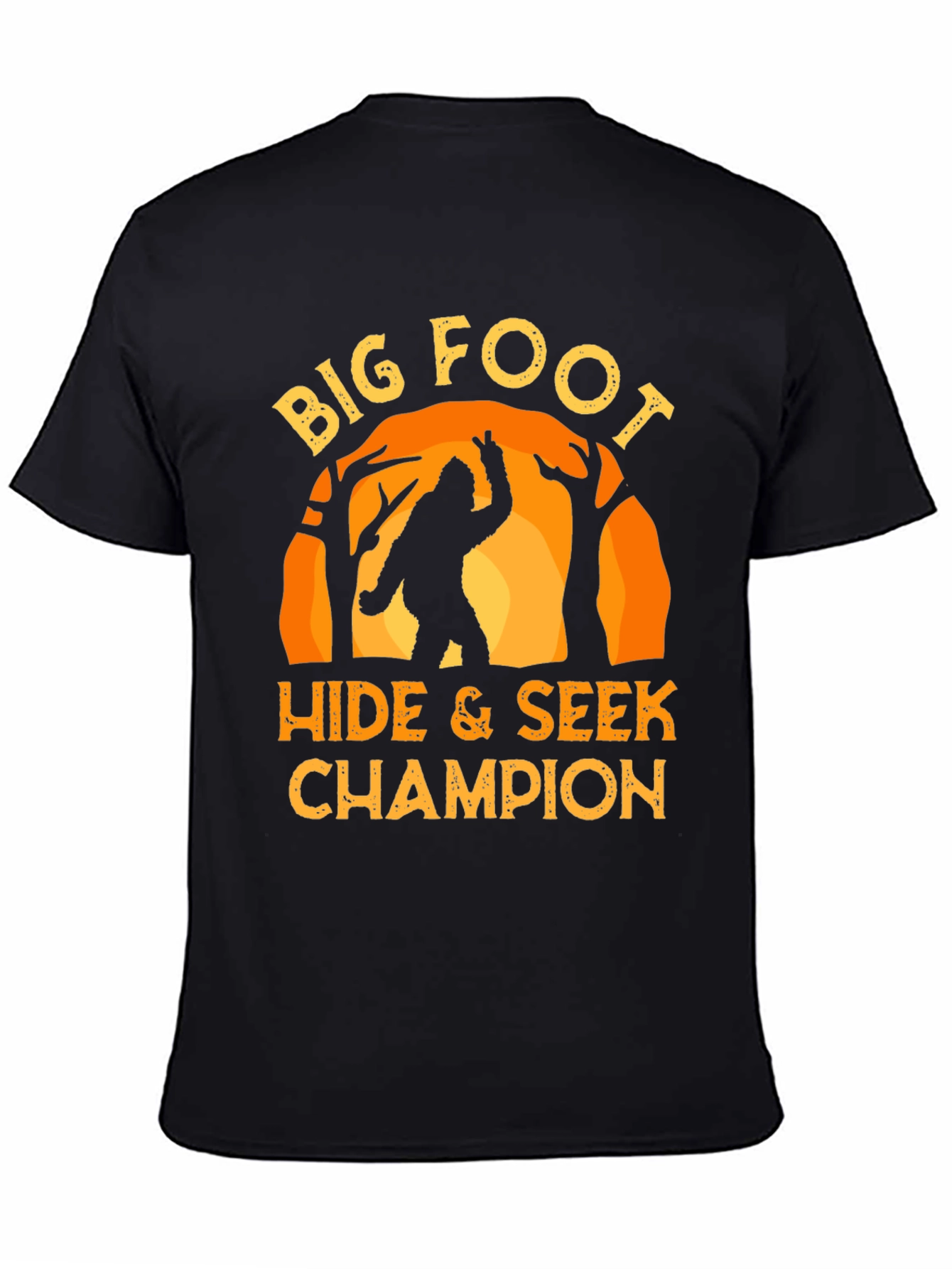Big Foot Hide & Seek Champion Graphic T-Shirt