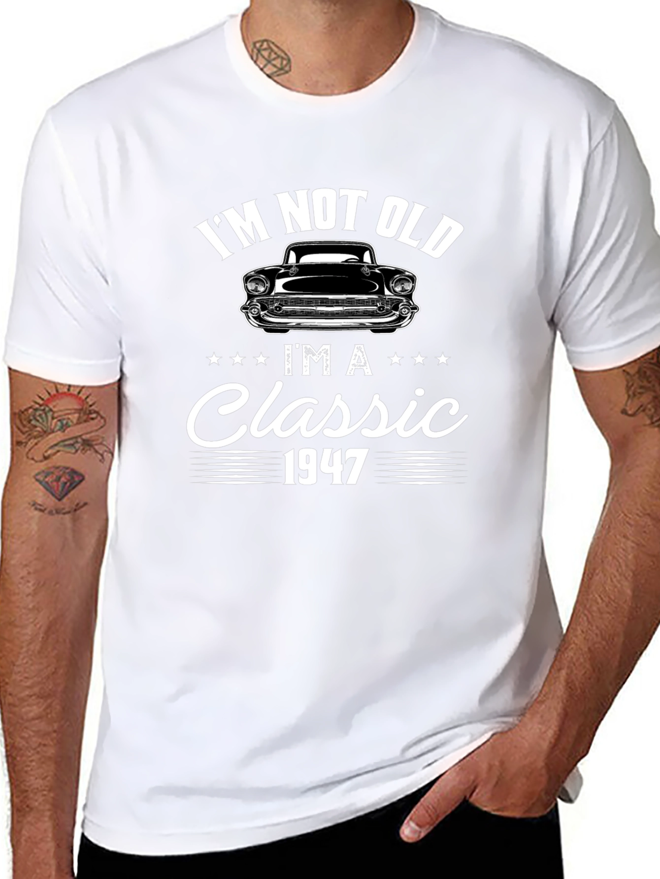 Im Not Old Im A Classic 1947 Graphic Tee