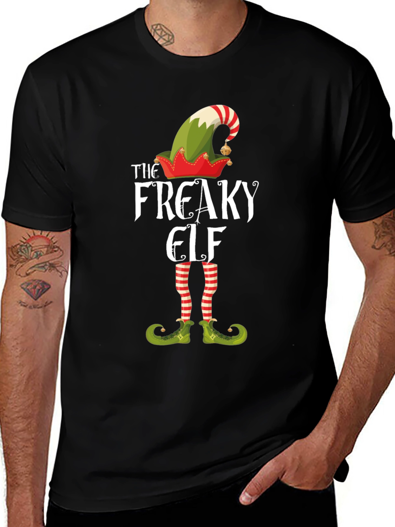 The Freaky Elf T-Shirt - Holiday Fun