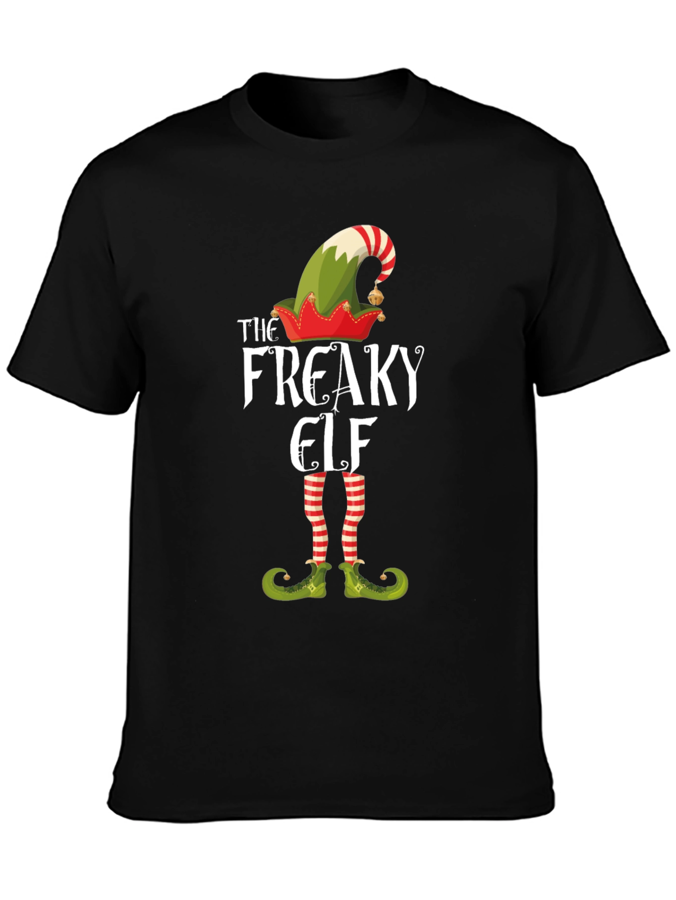 The Freaky Elf T-Shirt - Holiday Fun