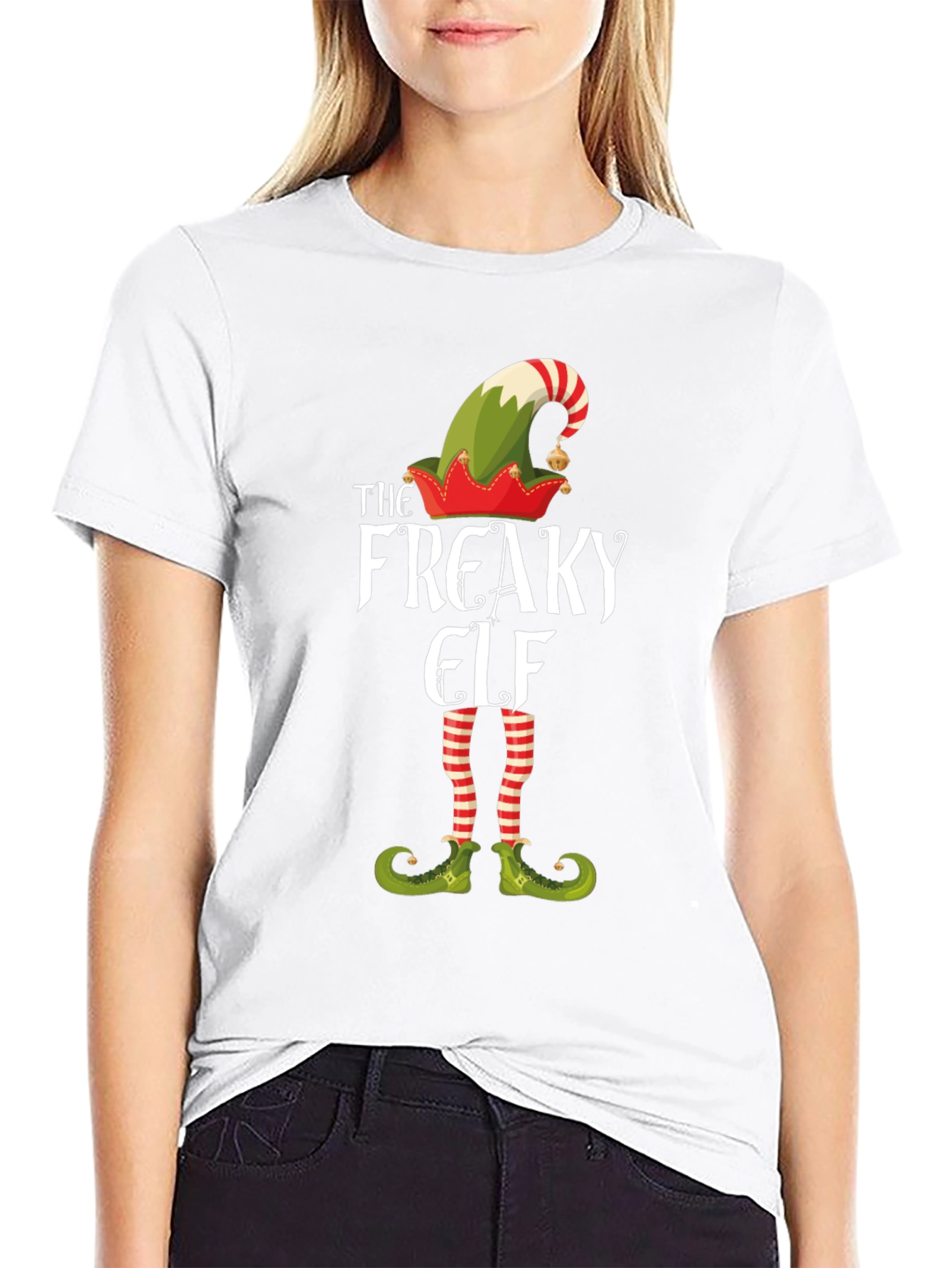 The Freaky Elf T-Shirt - Holiday Fun