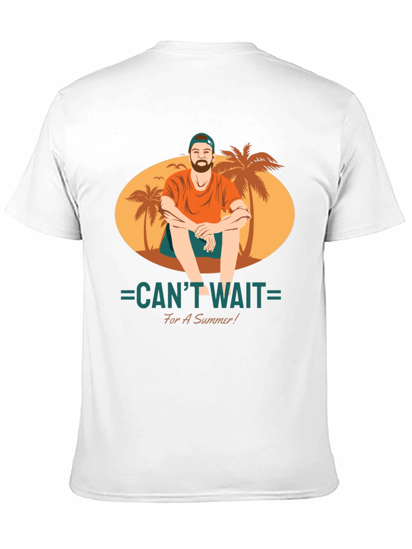 Summer Beach Vibe Graphic T-Shirt