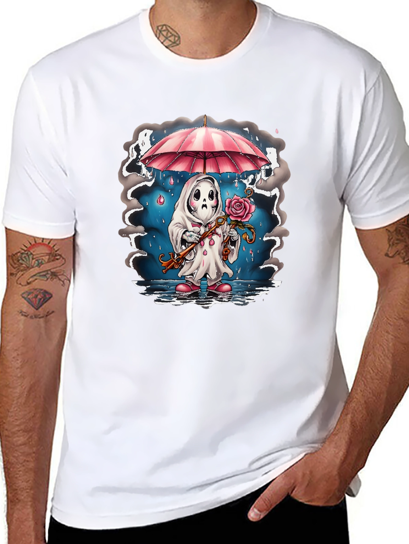 Ghost in Rain T-Shirt
