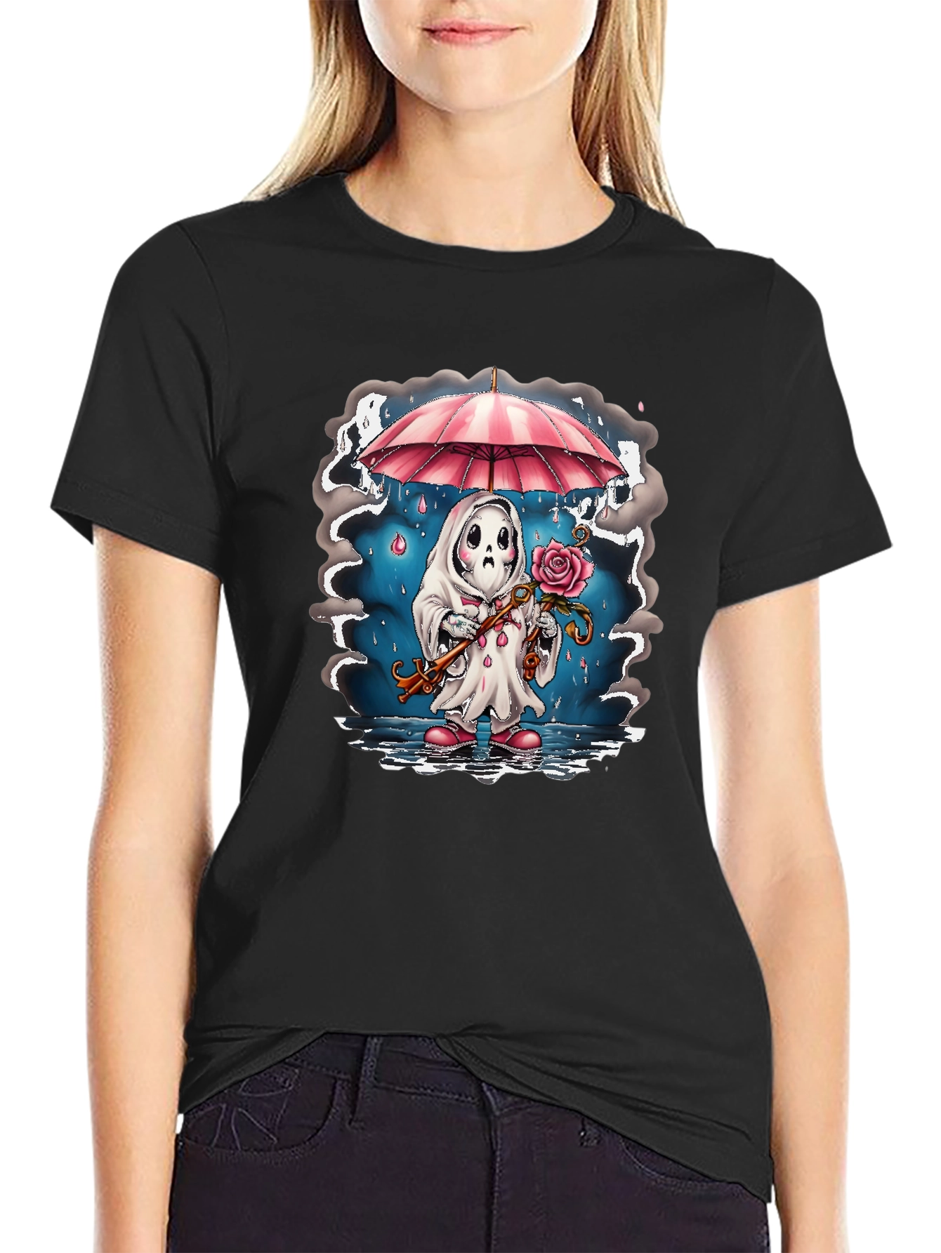 Ghost in Rain T-Shirt